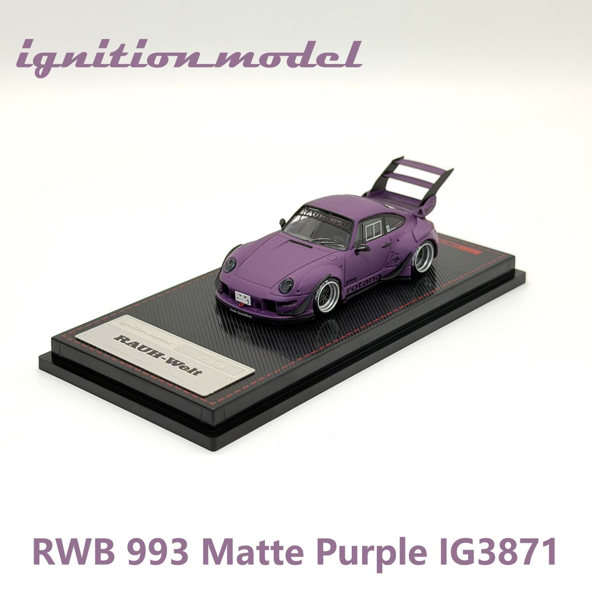 Spark Plug - نموذج سيارة بورش RWB 993 مطلي