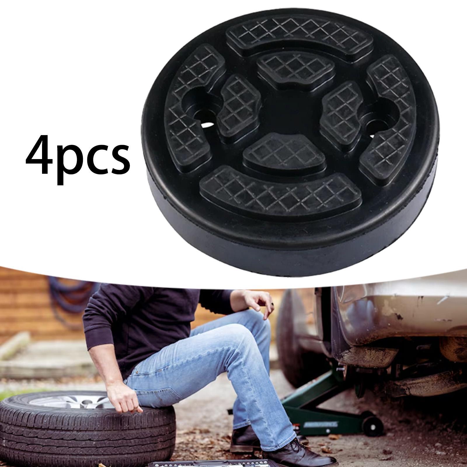 Car Jack - وسادة مطاطية دائرية سميكة لدعامة رفع