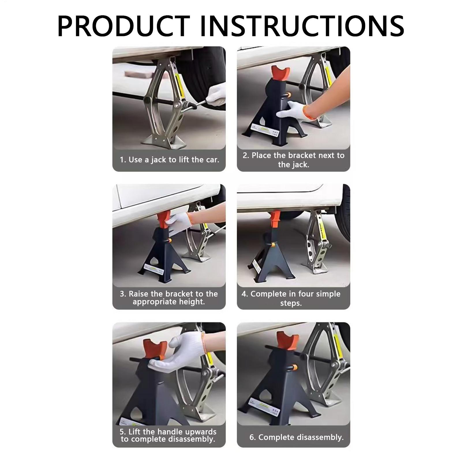 Car Jack - حوامل رفع الشاحنات 3 طن/6 طن