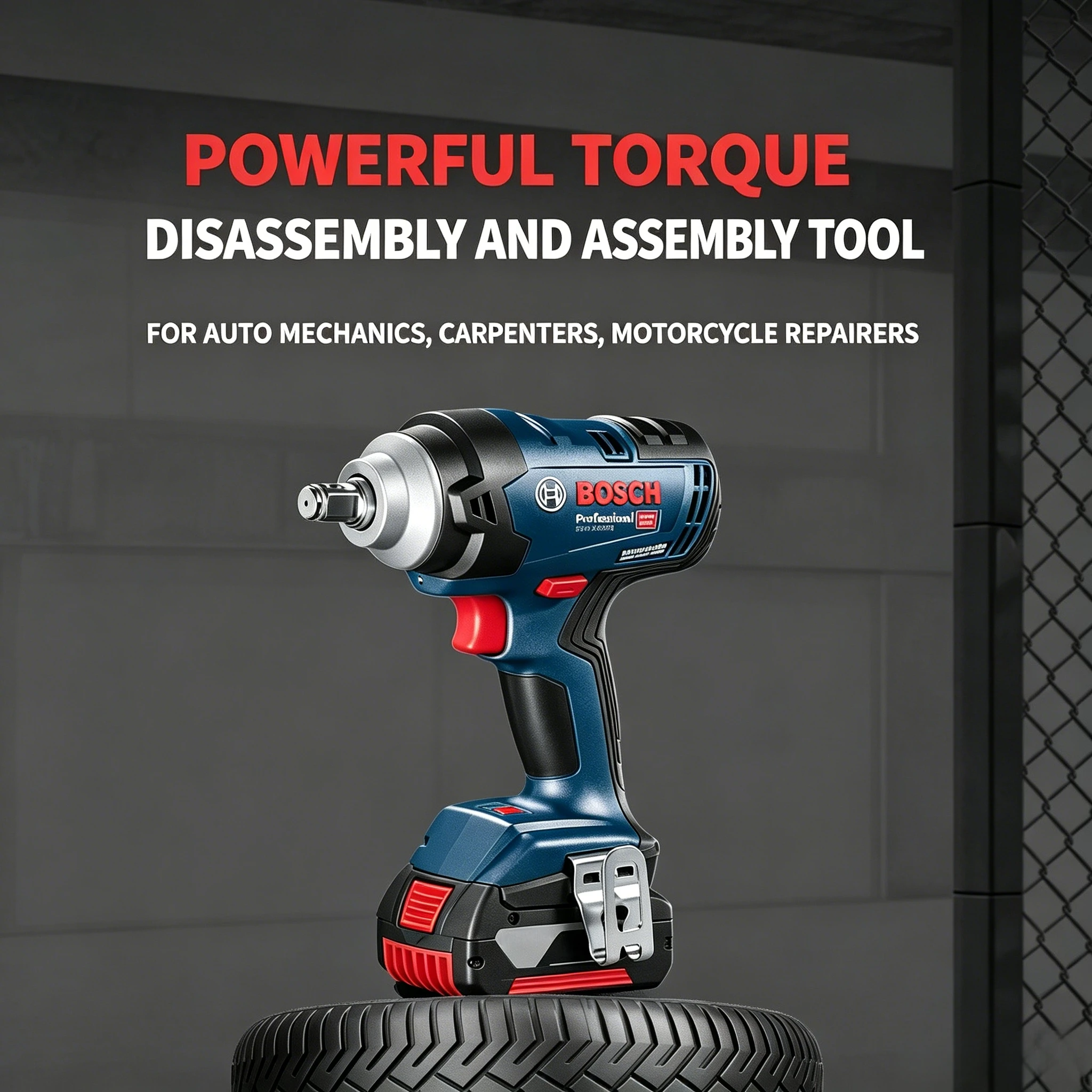 ‌ مفتاح ربط كهربائي لاسلكي بوش - مراجعة Torque Wrench وسعره