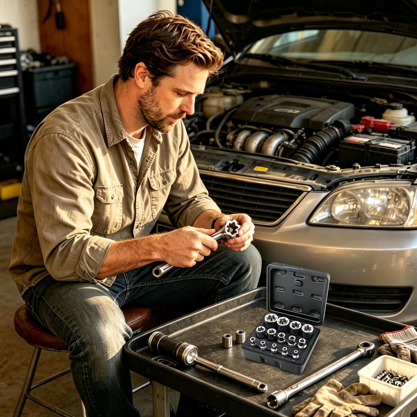 مجموعة مفاتيح ربط محمولة متعدد - مراجعة Socket Set وسعره