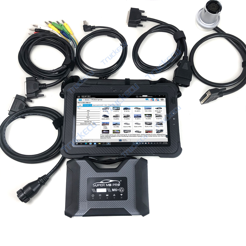 Xplore Tablet Super MB PRO M6  - مراجعة Car Diagnostic Tool وسعره