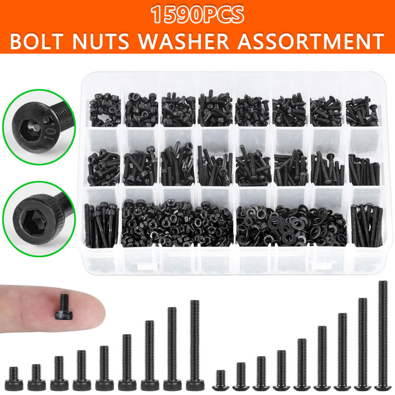مجموعة متنوعة من البراغي M3 مك - مراجعة Socket Set وسعره