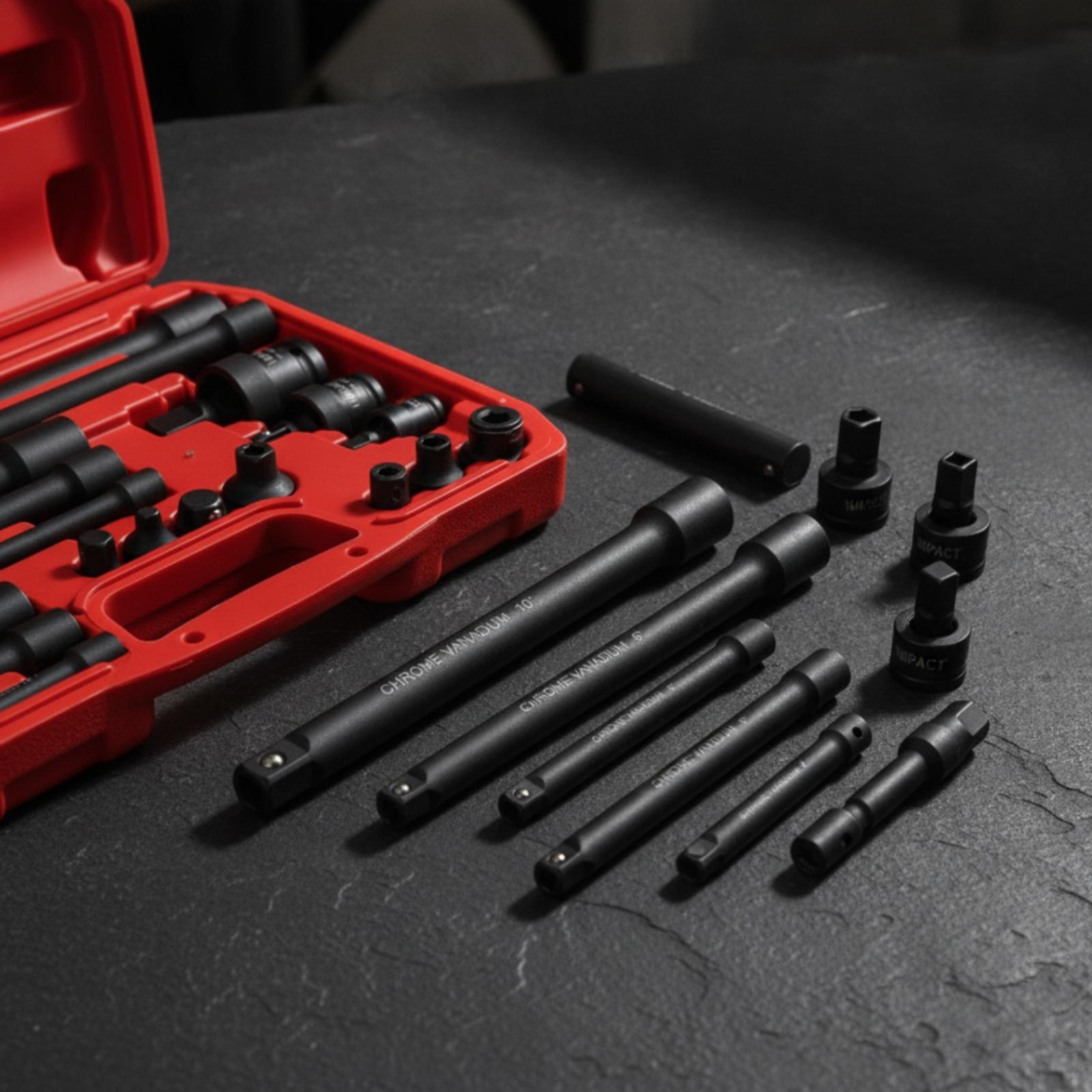 طقم مفتاح ربط كهربائي 18 قطعة  - مراجعة Automotive Tools وسعره