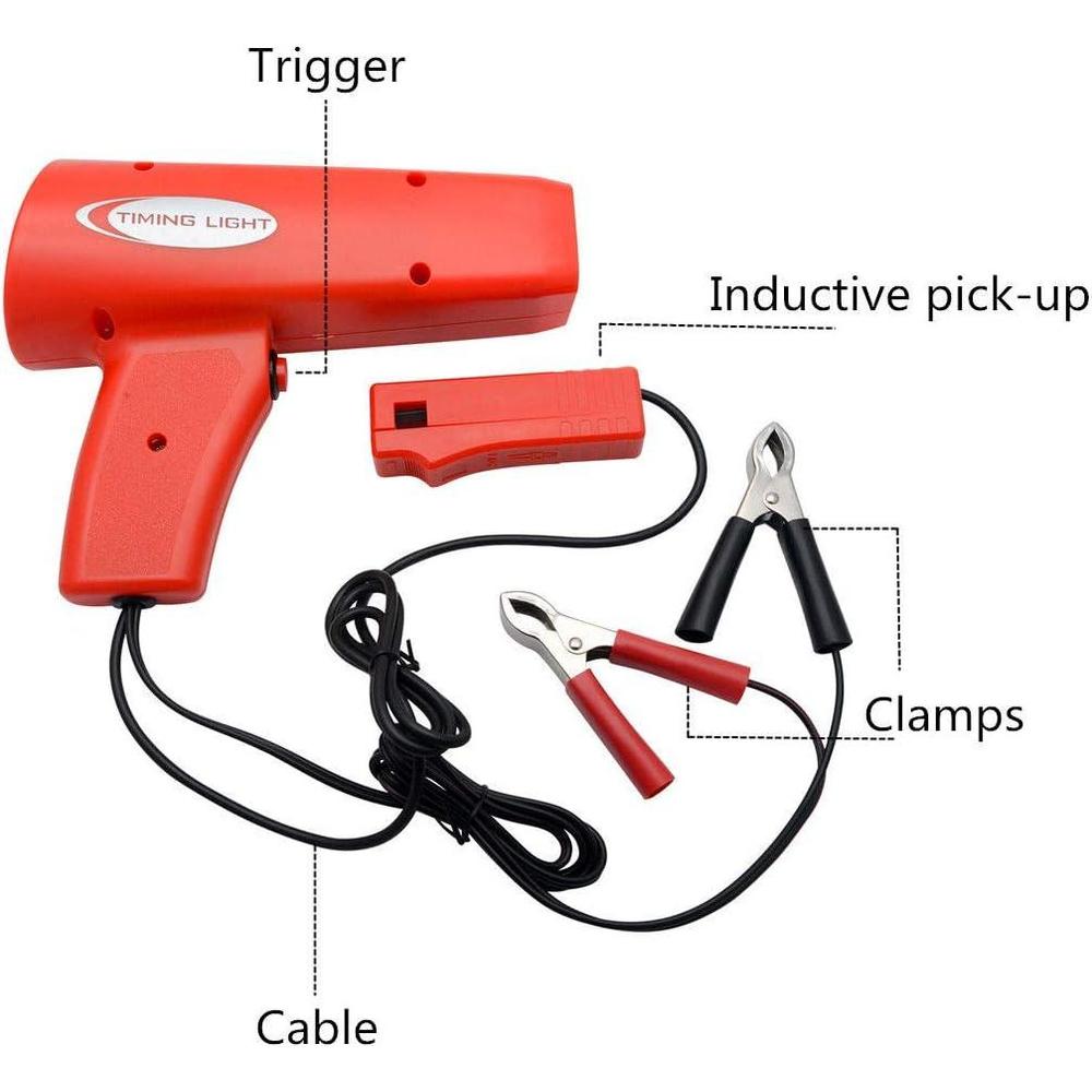 مصباح توقيت زينون CB-100، مصبا - مراجعة Timing Light Gun وسعره