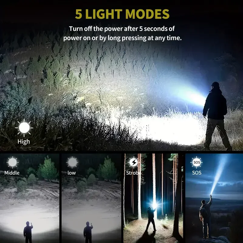 مصباح يدوي قوي للغاية، مصباح ي - مراجعة Spark Plug وسعره