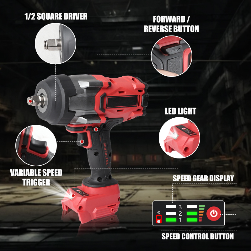مفتاح ربط كهربائي لاسلكي 1/2 ب - مراجعة Torque Wrench وسعره